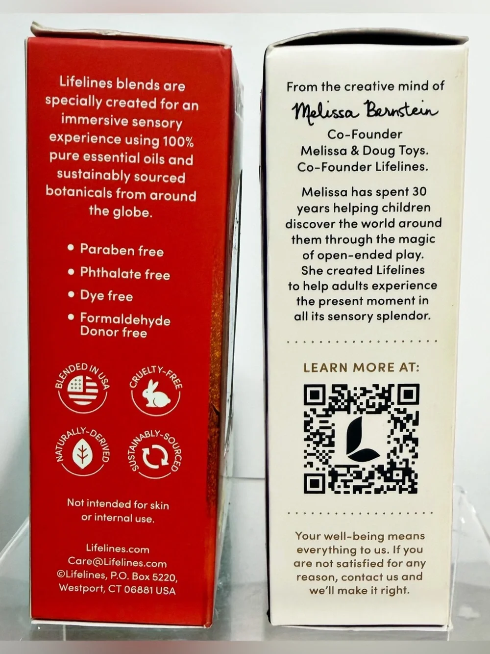{Set of 2} Lifelines Essential Oil Blend CALM - Spice Rush & In Bloom - NIB